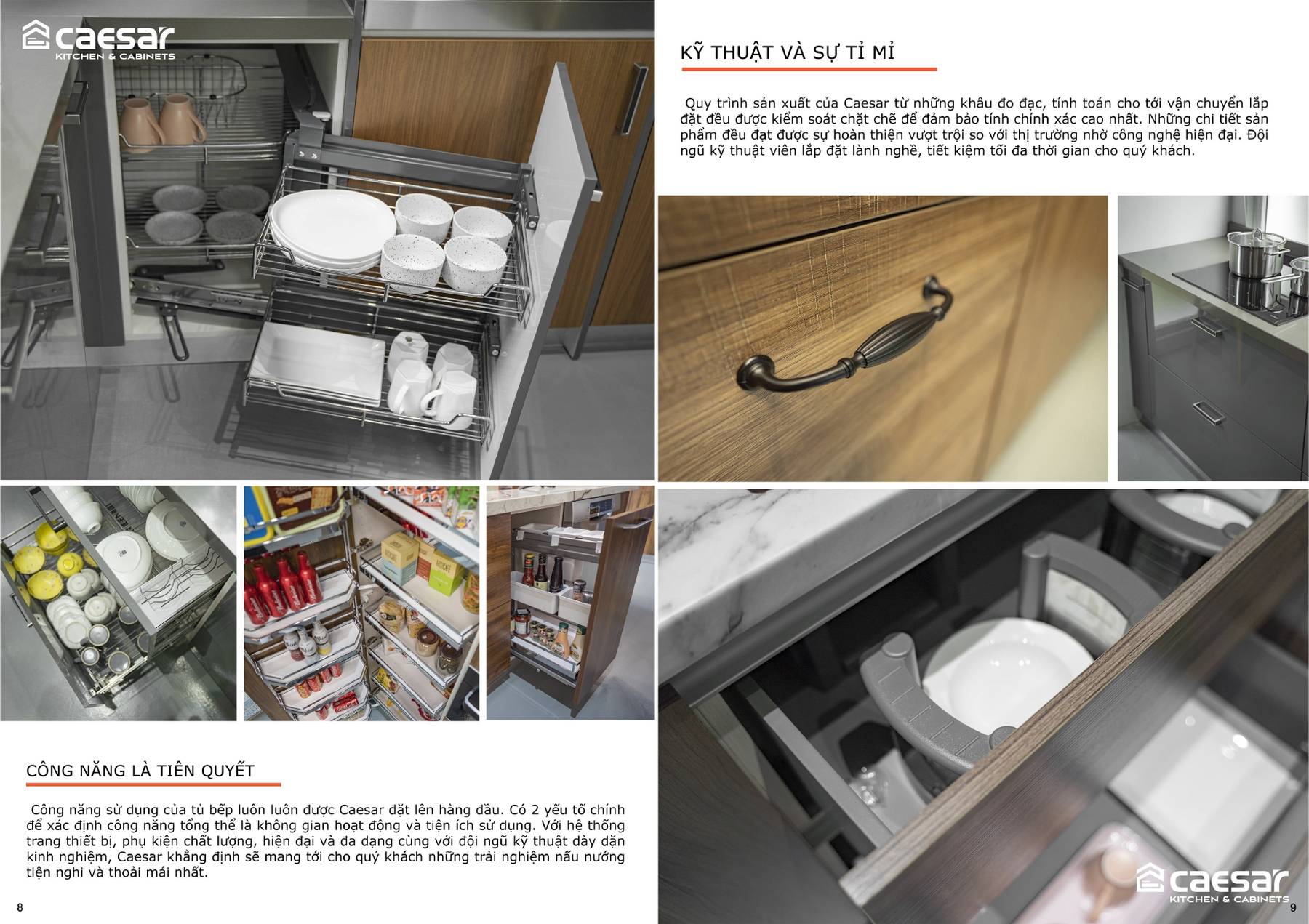 Tủ bếp Cabinet CAESAR Bảng giá và Catalogue mới nhất 2024 /Page 5